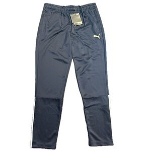 NWT Puma Liga Training Tapered Jogger Pants Womens Small Navy Performance